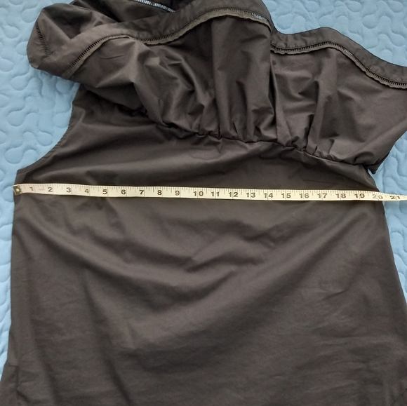 NWOT Ralph Lauren one shoulder black top - Picture 4 of 5